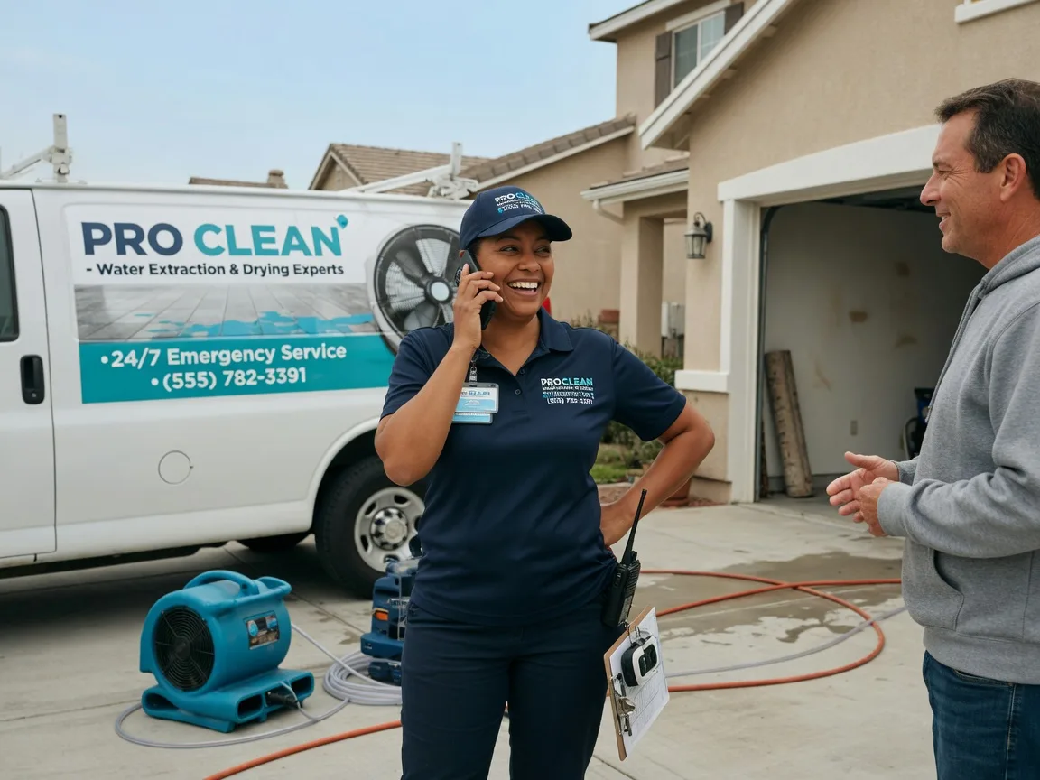 Water Extraction & Drying Santee, CA FAQs